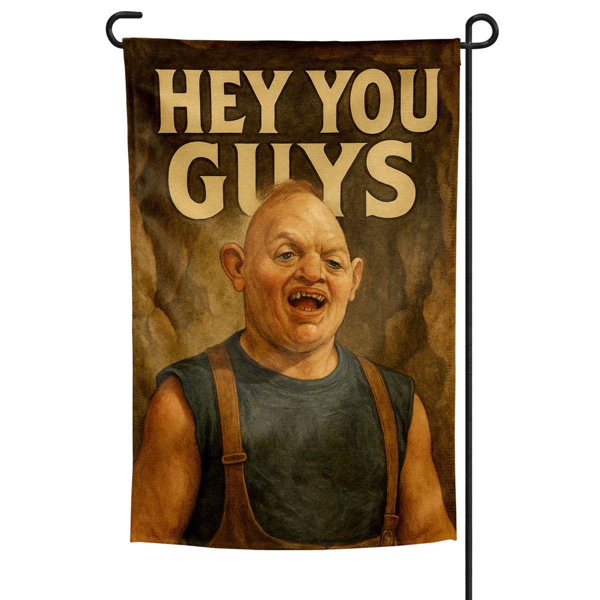 Wholesale ​Hey You Guys Garden Flag - Shady Front