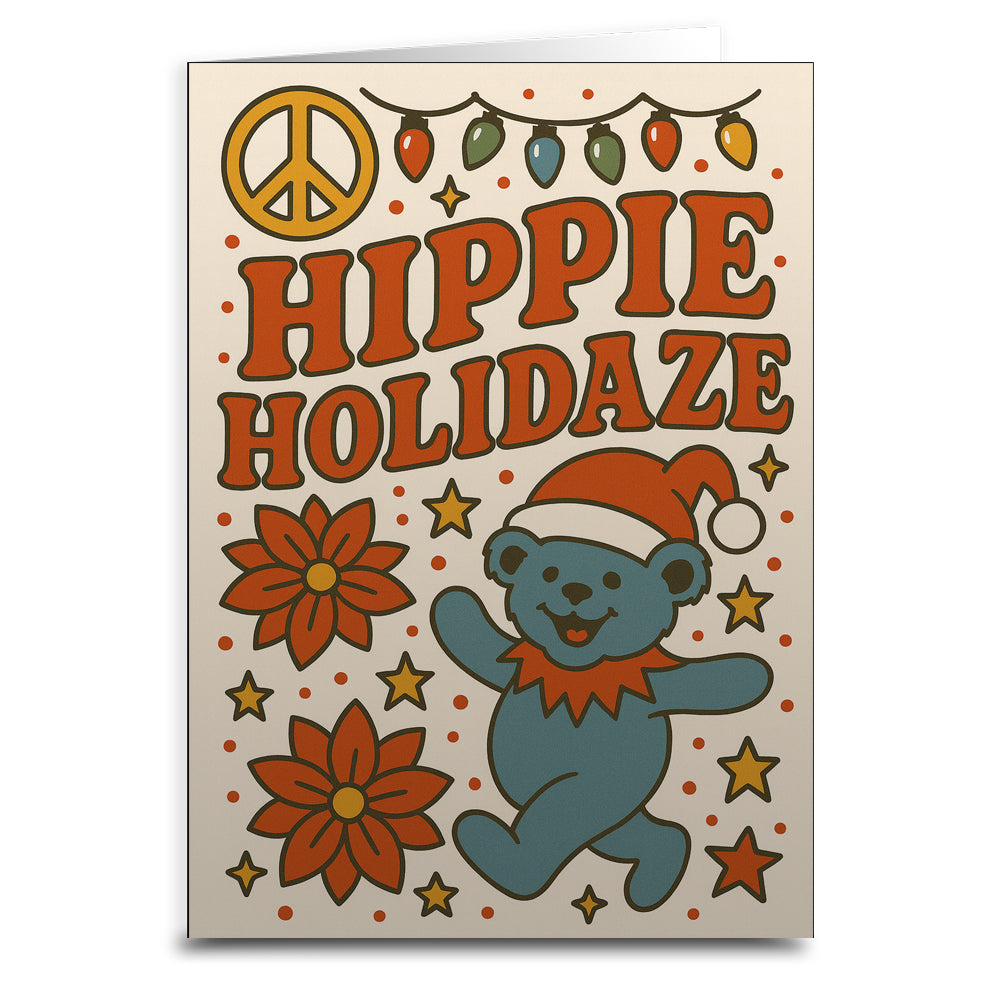 Wholesale ​Hippie Holidaze Christmas Card - Shady Front