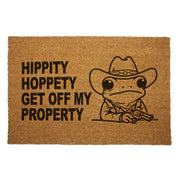 Wholesale ​Hippity Hoppety Get Off My Property Door Mat - Shady Front