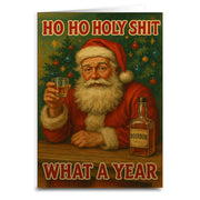 Wholesale ​Ho Ho Holy Sh-t, What a Year Christmas Card - Shady Front