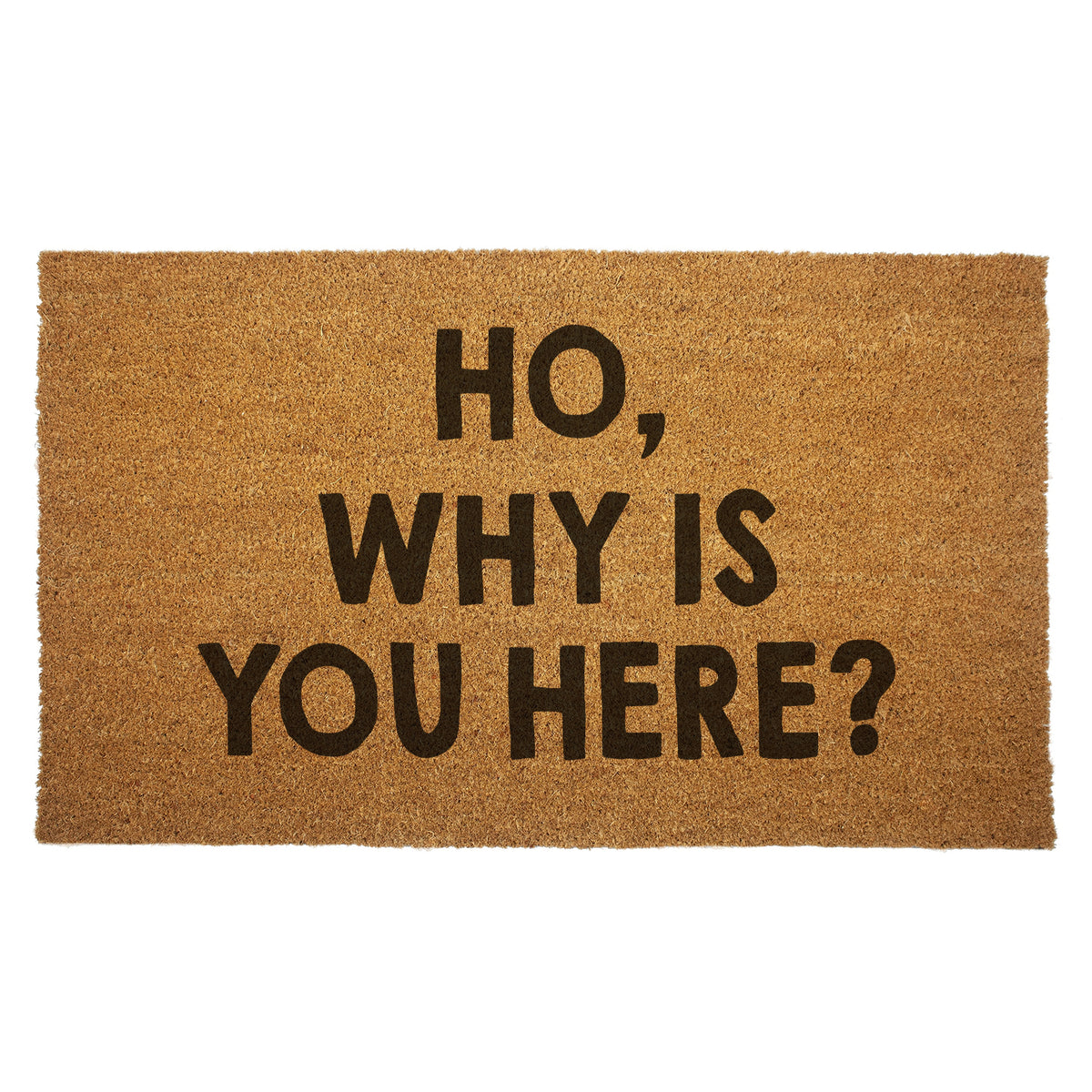 Wholesale ​Ho, Why is You Here? Door Mat - Shady Front