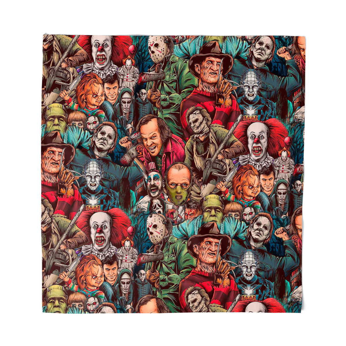 Wholesale ​Horror Collage Bandana - Shady Front