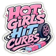Wholesale ​Hot Girls Hit Curbs Sticker - Shady Front
