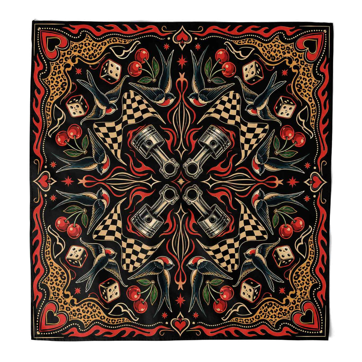 Wholesale ​Hot Rod Hell Bandana - Shady Front