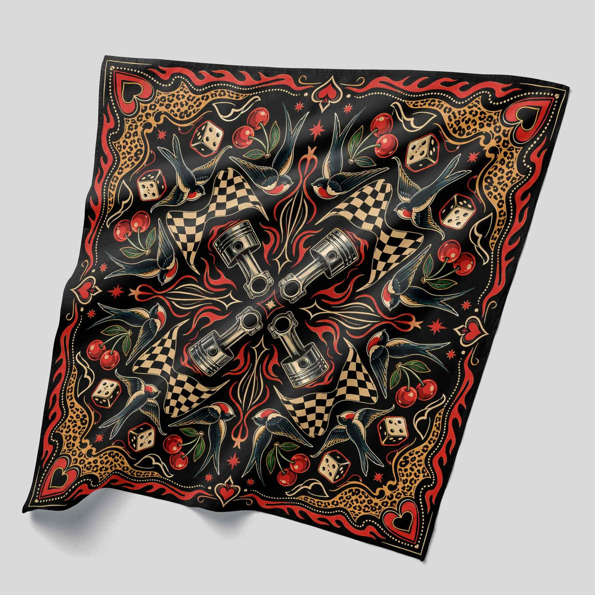 Wholesale ​Hot Rod Hell Bandana - Shady Front