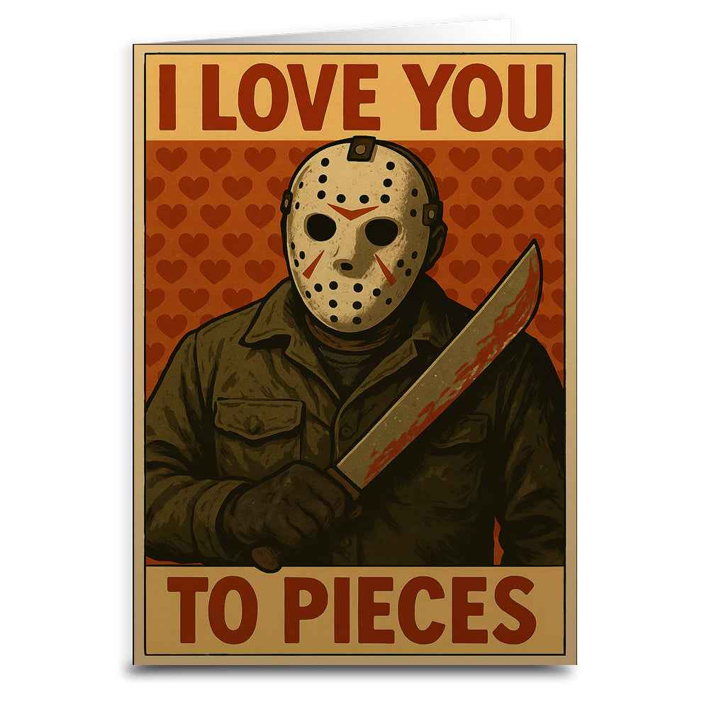 Wholesale ​I Love You to Pieces Greeting Card - Shady Front
