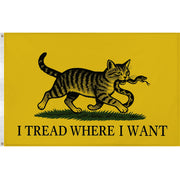 Wholesale ​I Tread Where I Want Flag - Shady Front