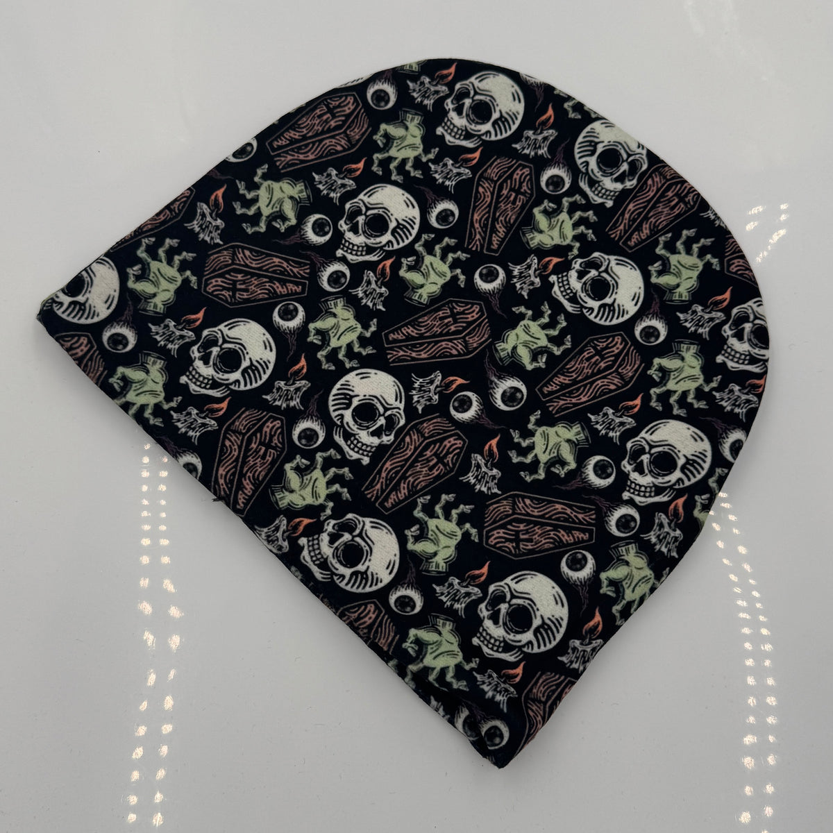 Wholesale ​Coffins and Skulls Beanie - Shady Front