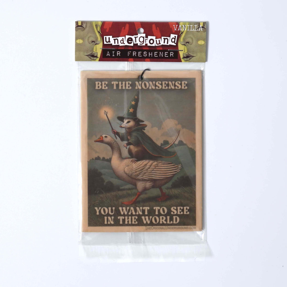 Wholesale ​Be the Nonsense You Want to See In the World Air Freshener - Shady Front