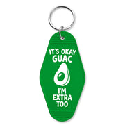 Wholesale ​It's Ok Guac, I'm Extra Too Keychain - Shady Front