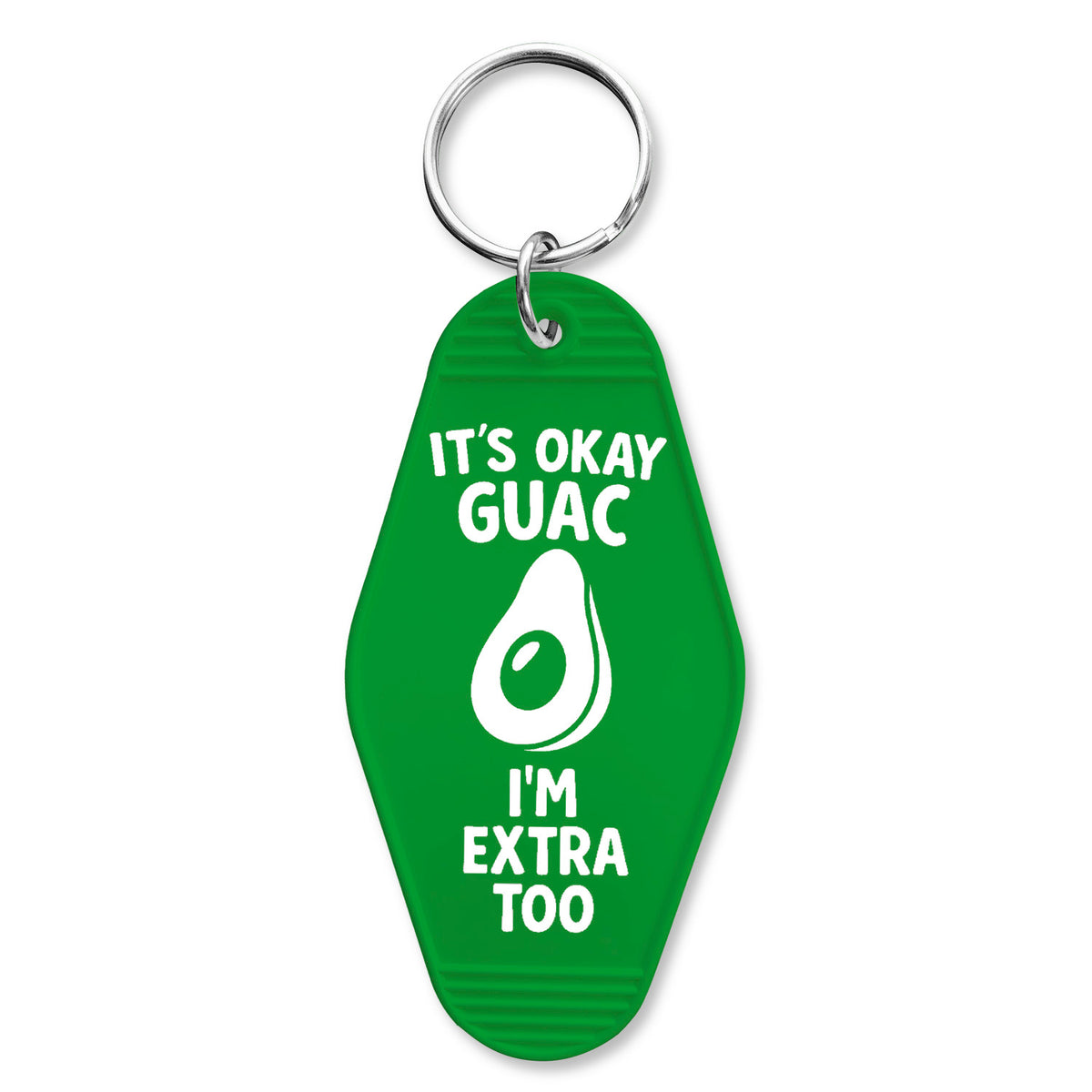 Wholesale ​It's Ok Guac, I'm Extra Too Keychain - Shady Front