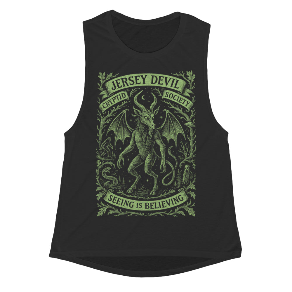 Wholesale ​Jersey Devil Cryptid Society Girls Tank - Shady Front