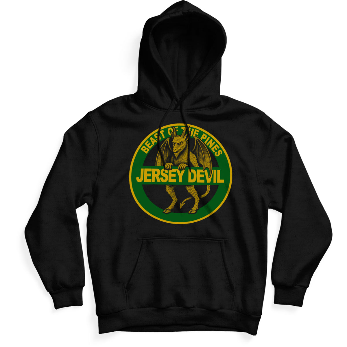 Wholesale ​Jersey Devil Highway Sign Hoodie - Shady Front
