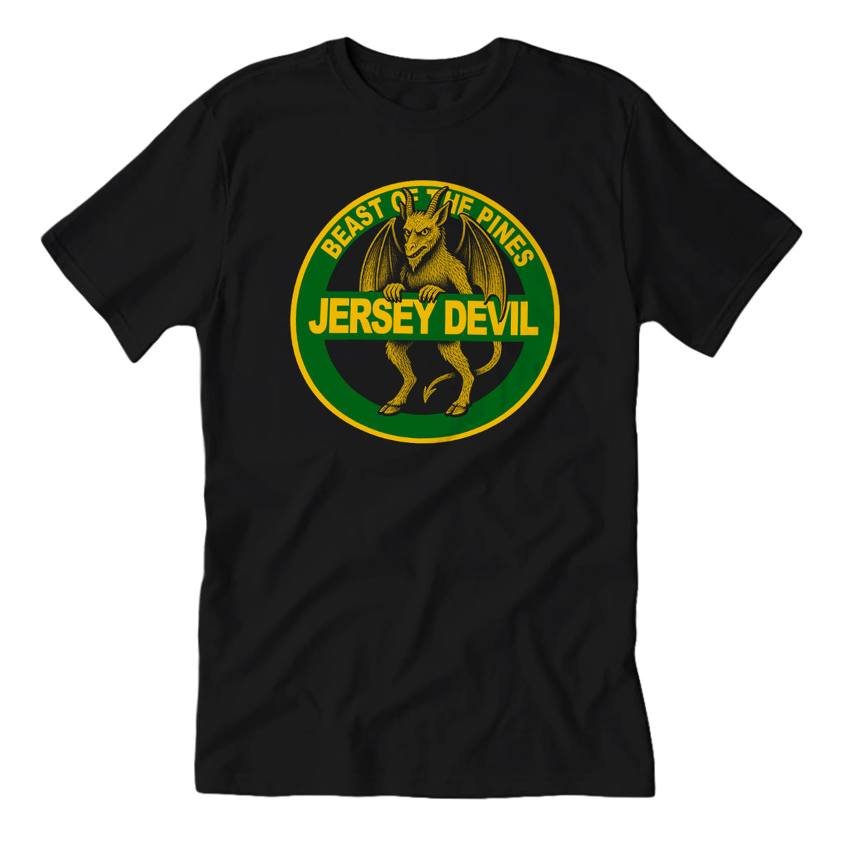Wholesale ​Jersey Devil Highway Sign T-Shirt - Shady Front