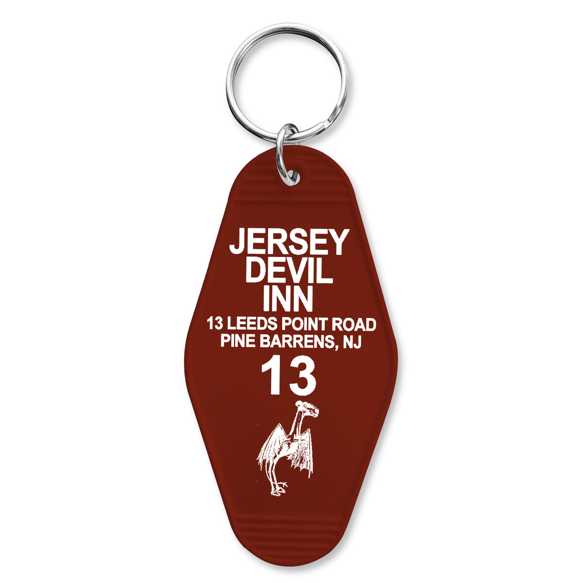 Wholesale ​Jersey Devil Inn Room Keychain - Shady Front