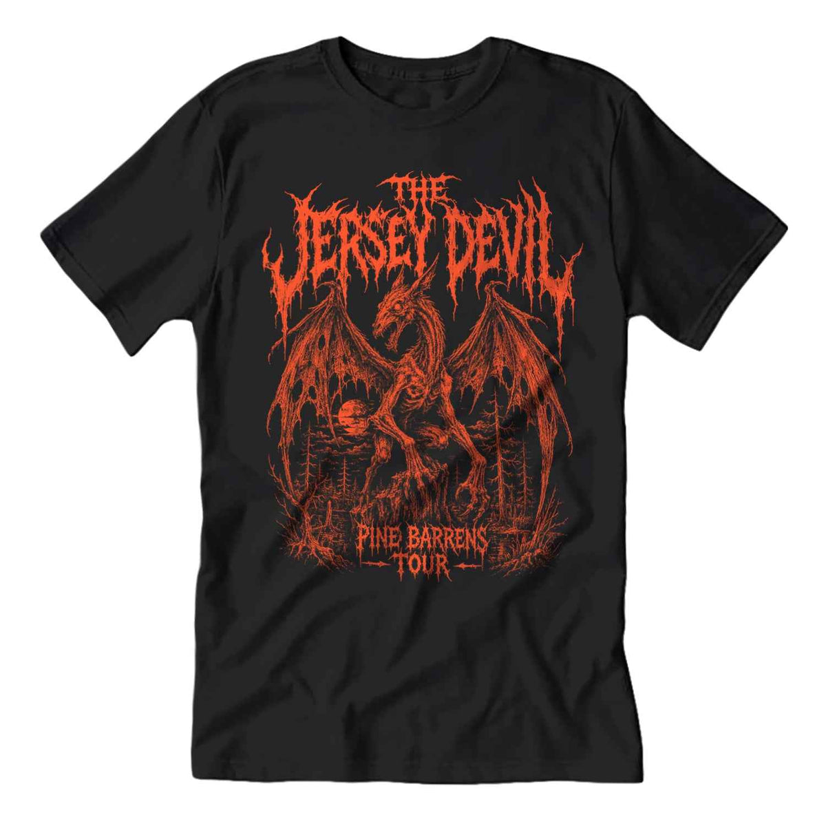 Wholesale ​Jersey Devil Pine Barrens Tour T-Shirt - Shady Front