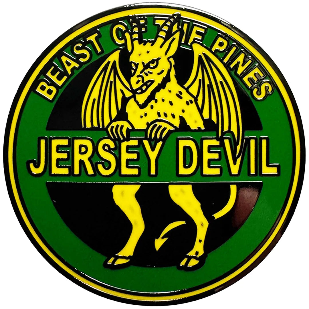 Wholesale ​Jersey Devil Highway Sign Enamel Pin - Shady Front