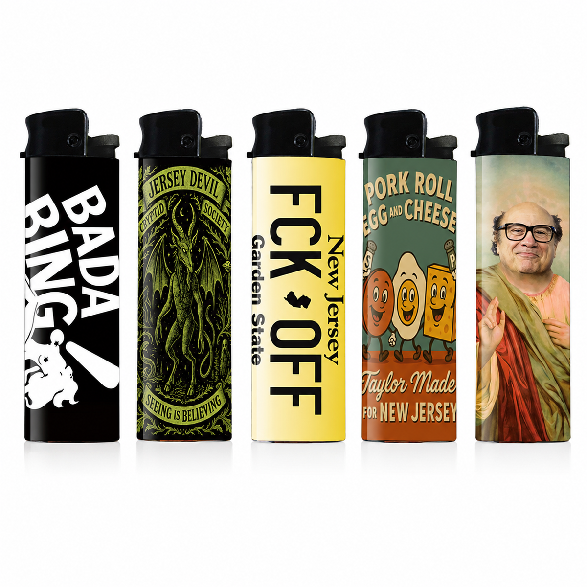 Wholesale ​New Jersey Lighter Wholesale 50-Pack w/ Display Tray - Shady Front
