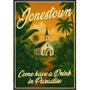 Wholesale ​Jonestown Travel Poster Print - Shady Front