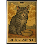 Wholesale ​Judgement Cat Tarot Original Poster Print - Shady Front