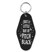 Wholesale ​Just a Little Ray of Pitch Black Room Keychain - Shady Front