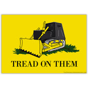 Wholesale ​Killdozer Tread on Them Sticker - Shady Front