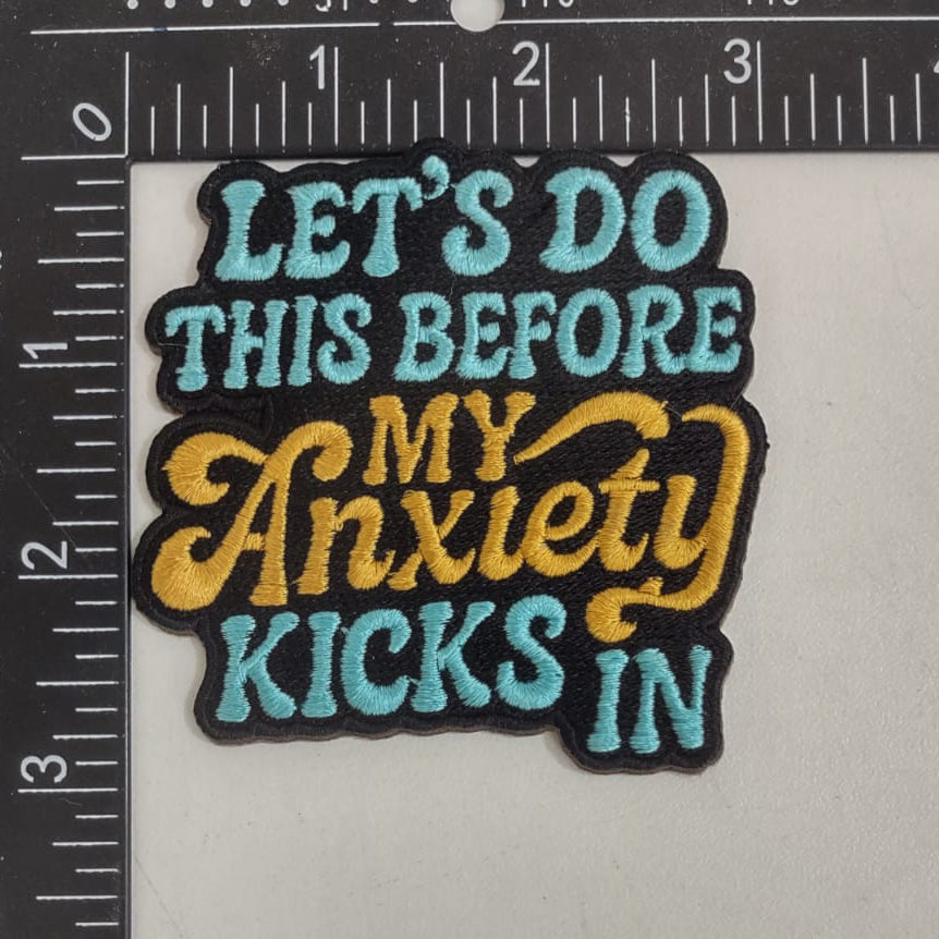 Wholesale ​Lets Do This Before the My Anxiety Kicks In Patch - Shady Front