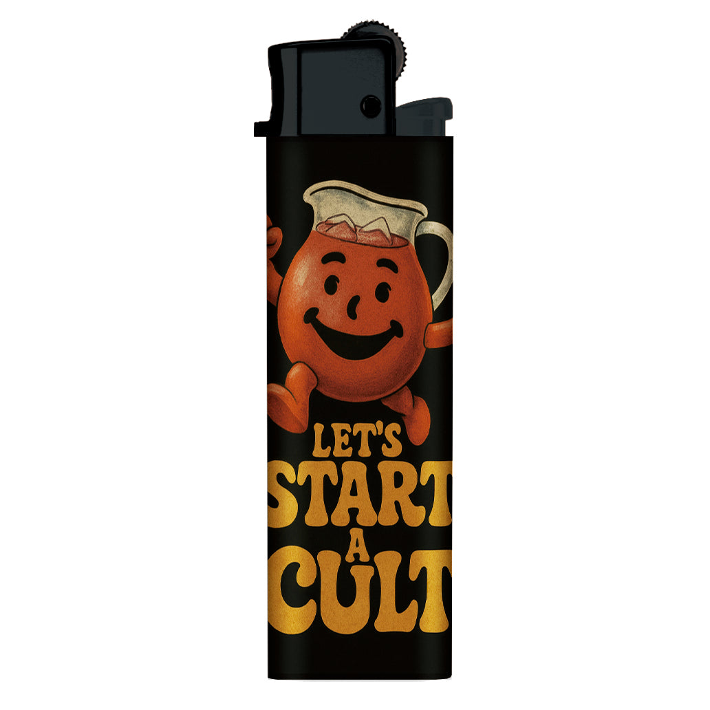 Wholesale ​Let's Start a Cult Lighter - Shady Front