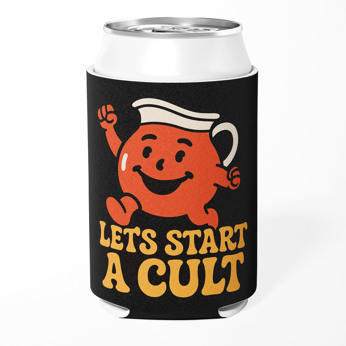 Wholesale ​Let's Start a Cult Can Cooler - Shady Front