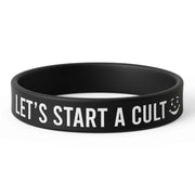 Wholesale ​Let's Start a Cult Silicone Wristband - Shady Front