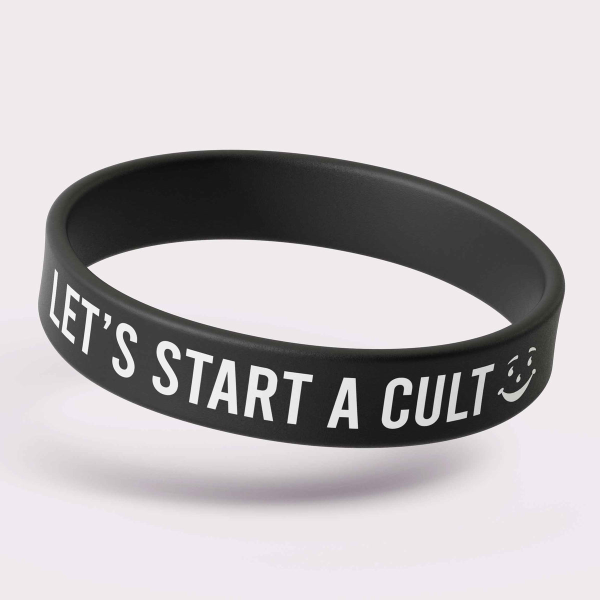 Wholesale ​Let's Start a Cult Silicone Wristband - Shady Front