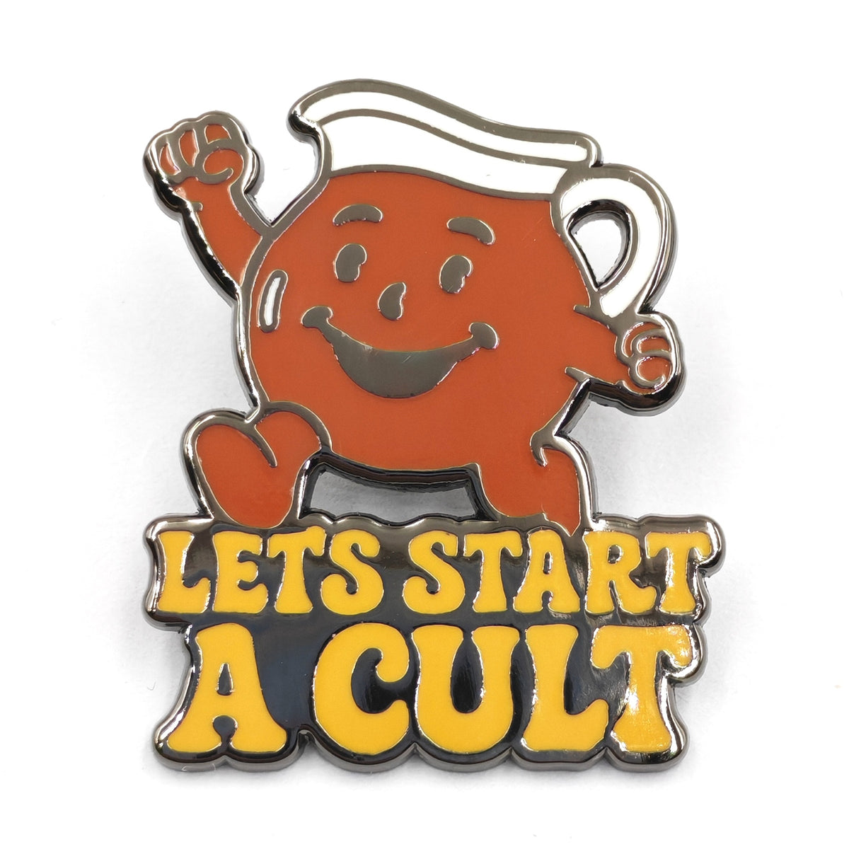 Wholesale ​Let's Start a Cult Enamel Pin - Shady Front