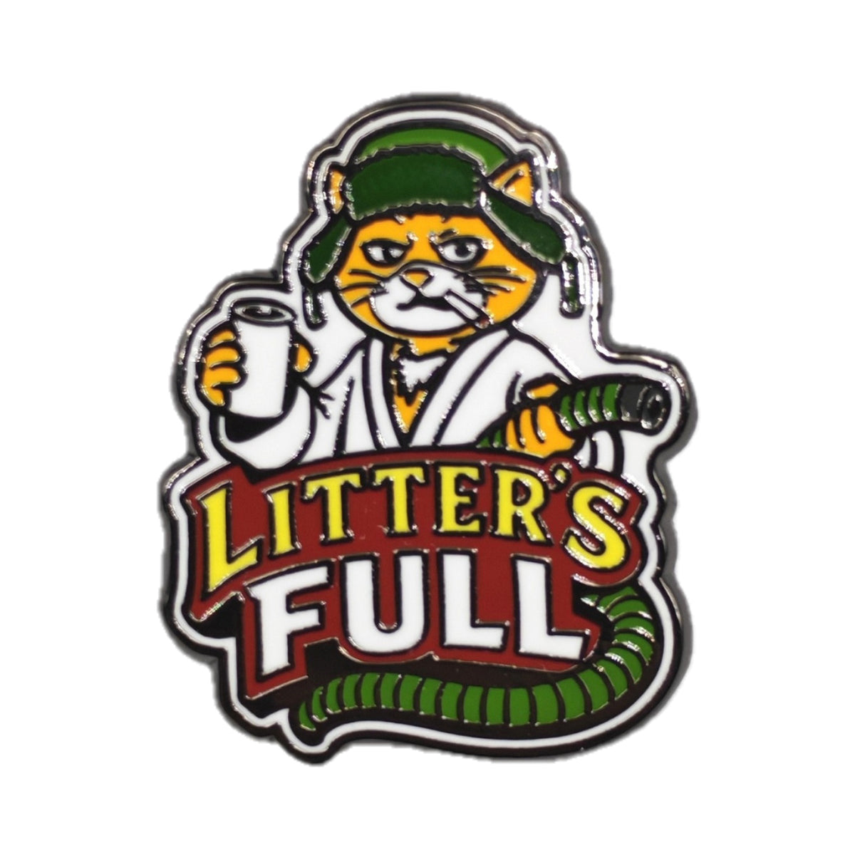 Wholesale ​Litter's Full Enamel Pin - Shady Front