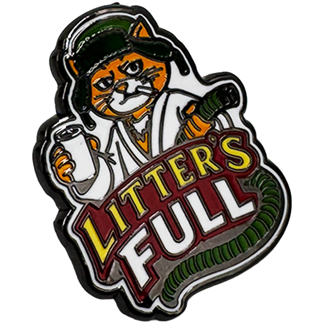 Wholesale ​Litter's Full Enamel Pin - Shady Front