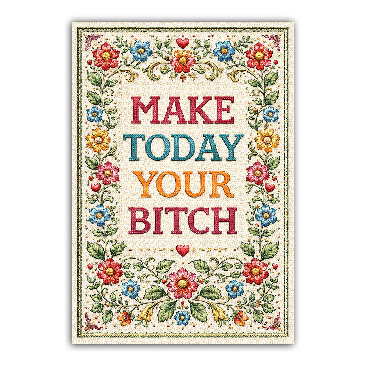 Wholesale ​Make Today Your B-tch-Sticker - Shady Front
