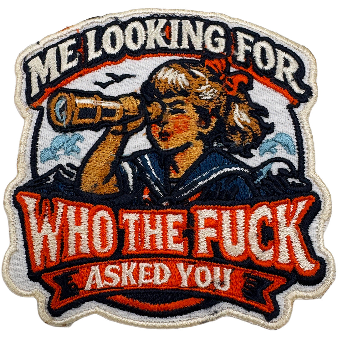 Wholesale ​Me Looking for Who the F-ck Asked You Patch - Shady Front