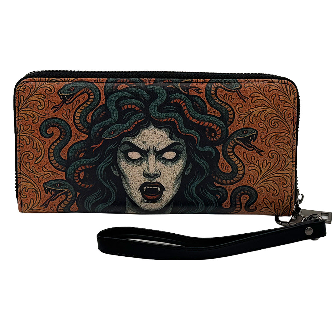 Wholesale ​Medusa Clutch Wallet - Shady Front