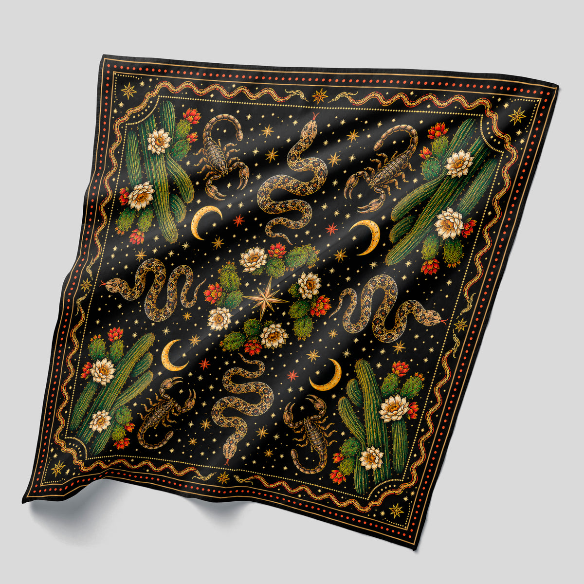 Wholesale ​Moonlit Desert Bandana - Shady Front