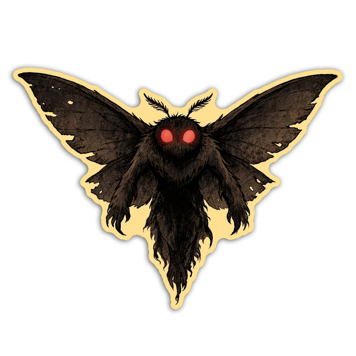 Wholesale ​Mothman Sticker - Shady Front