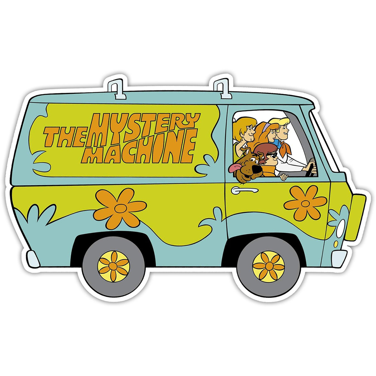 Wholesale ​The Mystery Machine Sticker - Shady Front