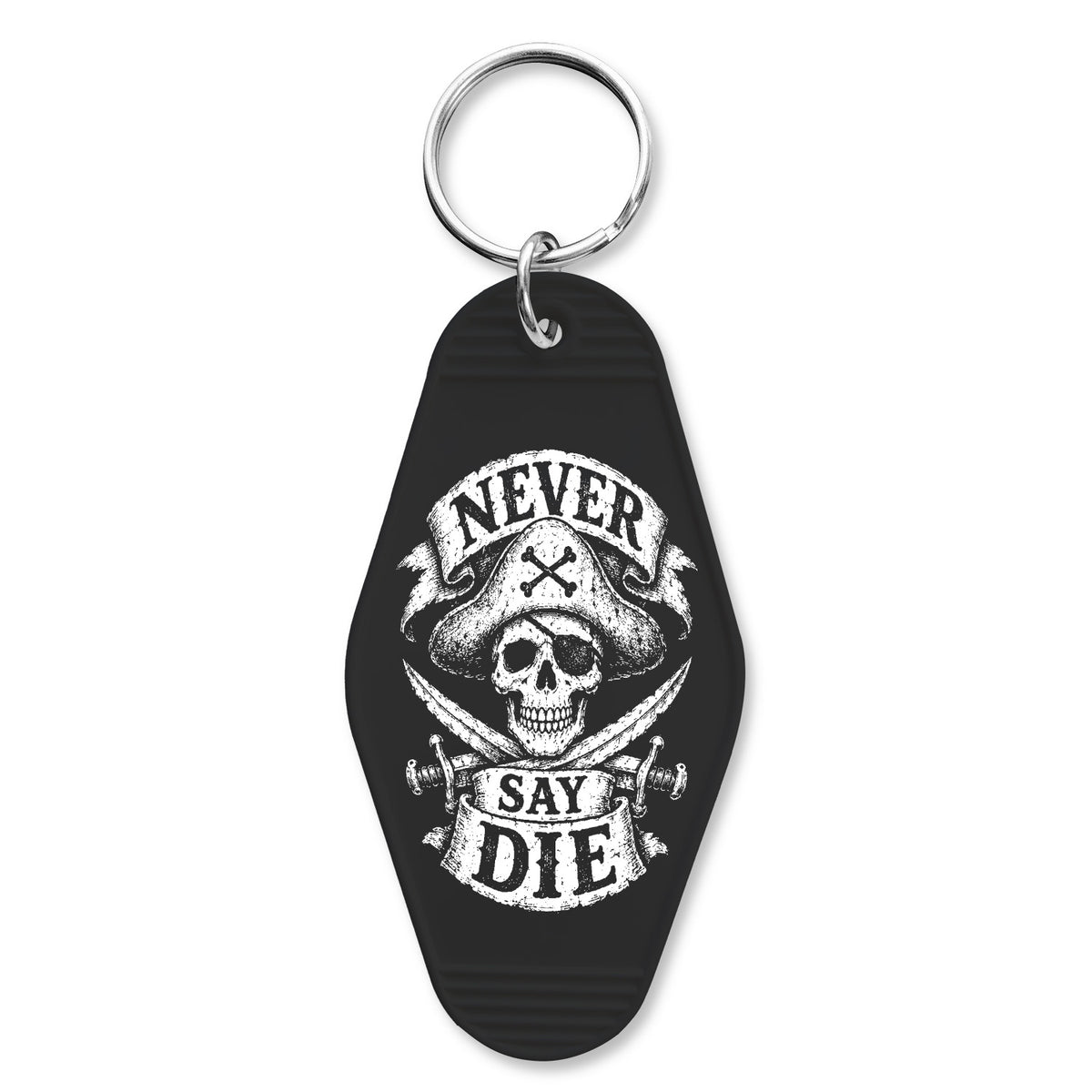 Wholesale ​Never Say Die Room Keychain - Shady Front