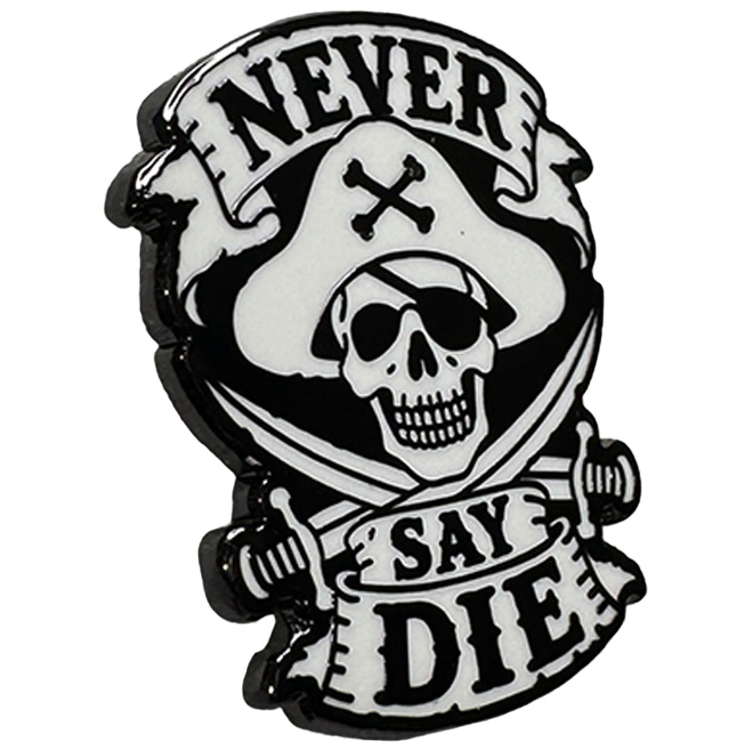 Wholesale ​Never Say Die Enamel Pin - Shady Front