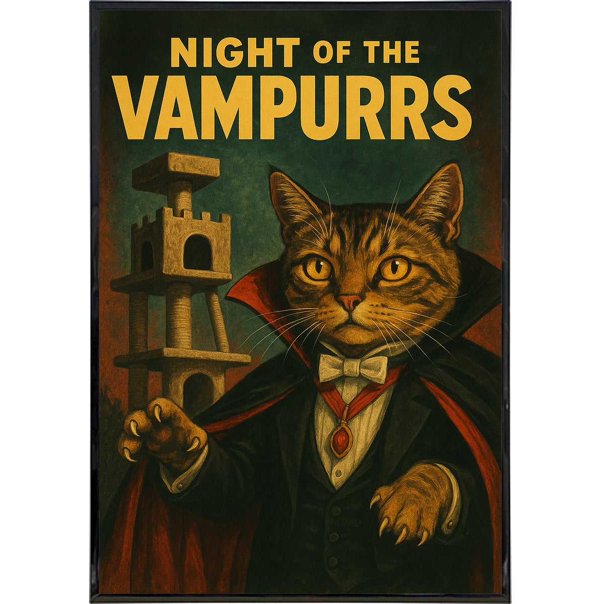 Wholesale ​Night of the Vampurrs Poster Print - Shady Front