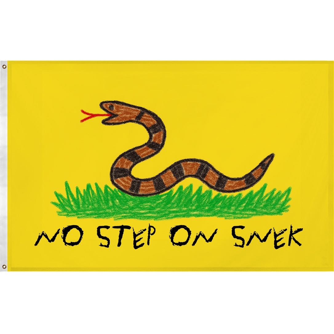 Wholesale ​No Step On Snek Flag - Shady Front