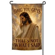 Wholesale ​OMG You Guys Garden Flag - Shady Front