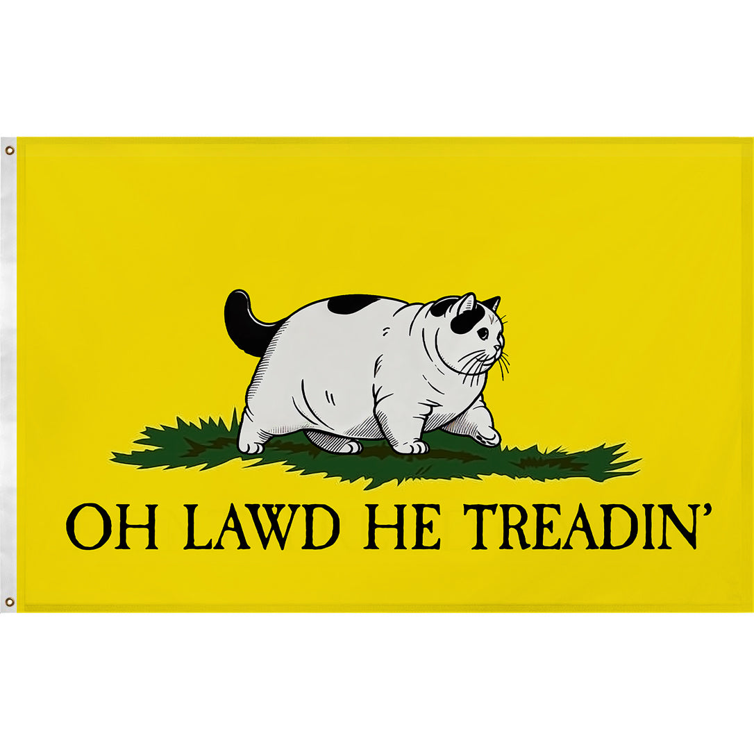 Wholesale ​Oh Lawd He Treadin' Flag - Shady Front