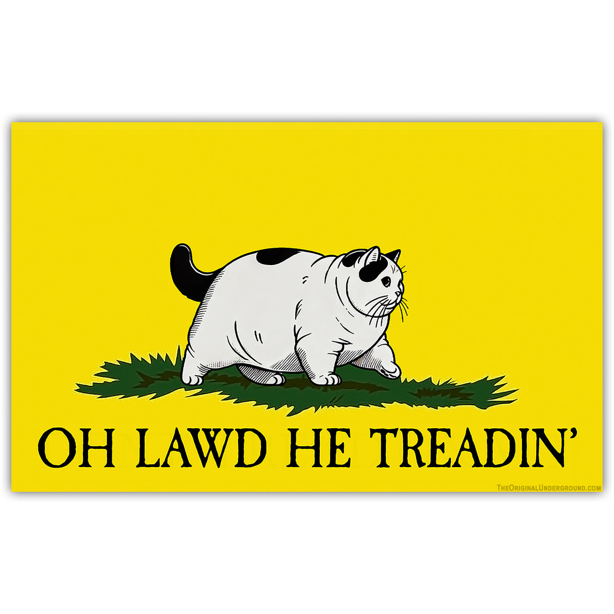 Wholesale ​Oh Lawd He Treadin' Sticker - Shady Front