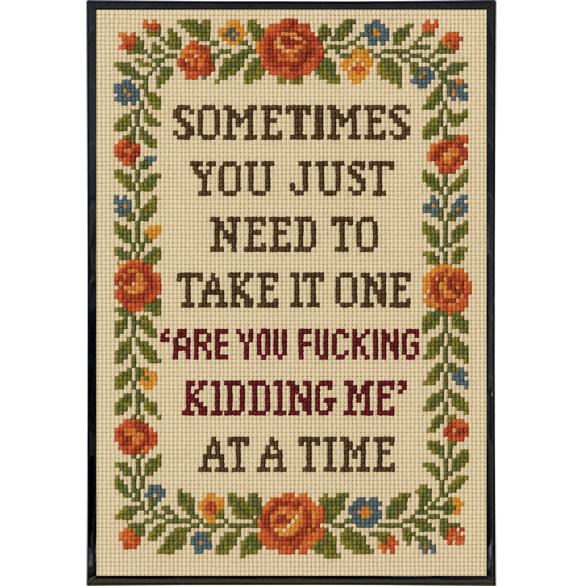 Wholesale ​One "Are You F - king Kidding Me" at a Time Poster Print - Shady Front
