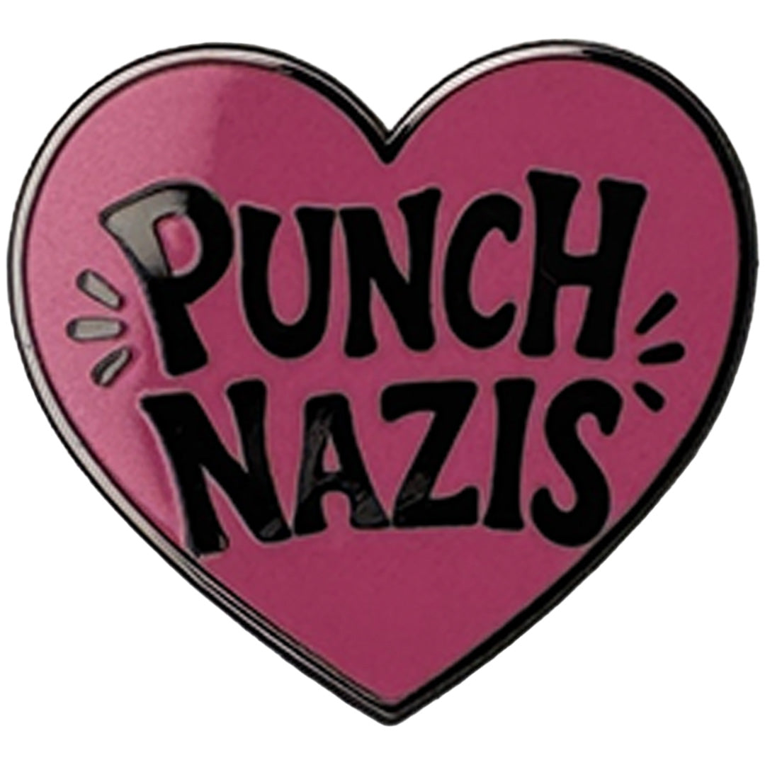 Wholesale ​Punch Nazis Enamel Pin - Shady Front