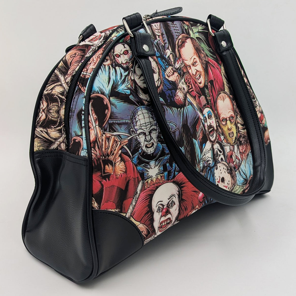 Wholesale ​Horror Collage Purse - Shady Front